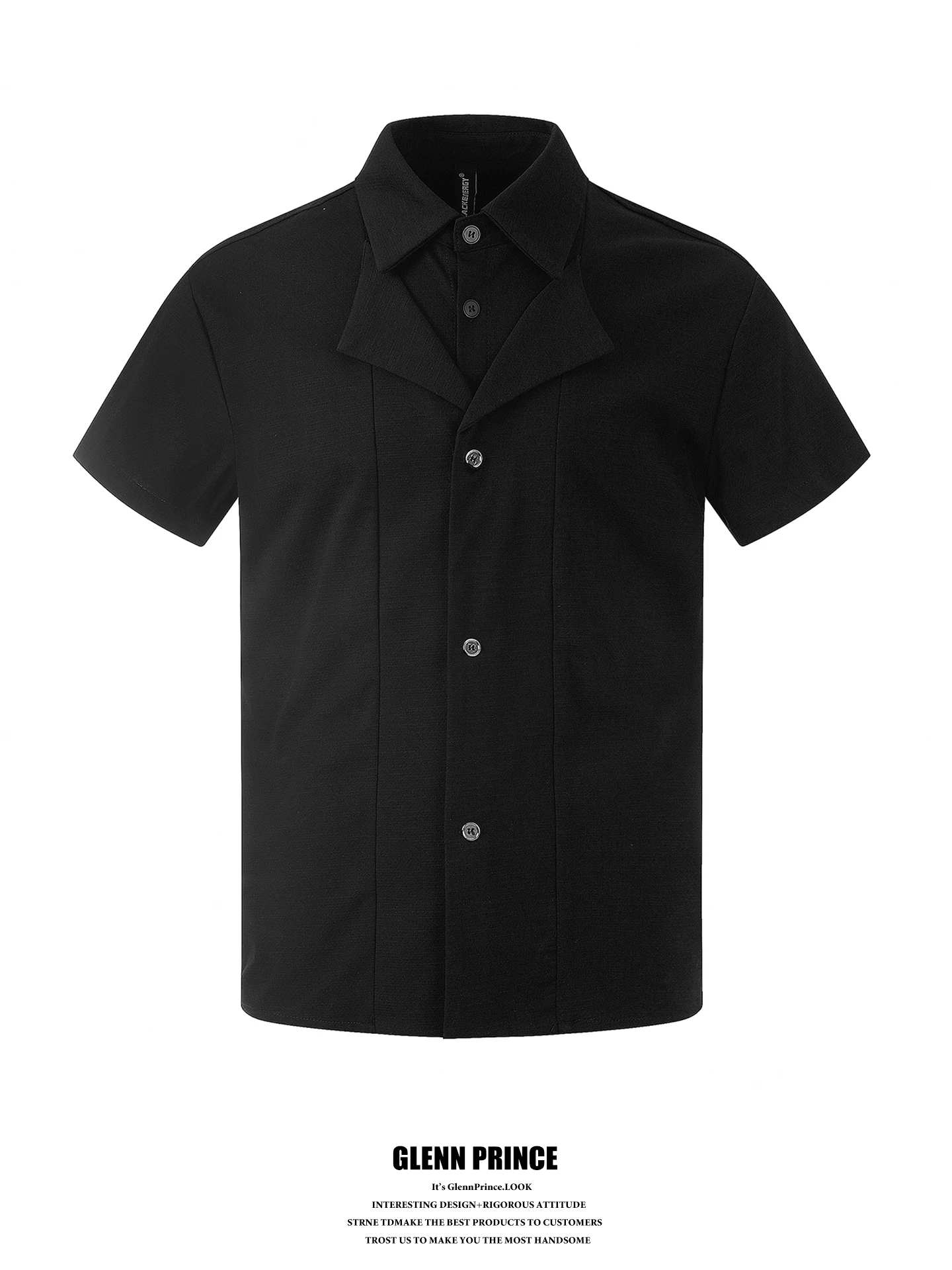 Casual Cuban Collar Short Sleeve Shirt Men's Vintage Style Double Front Buttoned Fake Two-Piece Shirt Breathable Polyester Co...
Casual Cuban Collar Short Sleeve Shirt Men's Vintage Style Double Front Buttoned Fake Two-Piece Shirt Breathable Polyester Co...