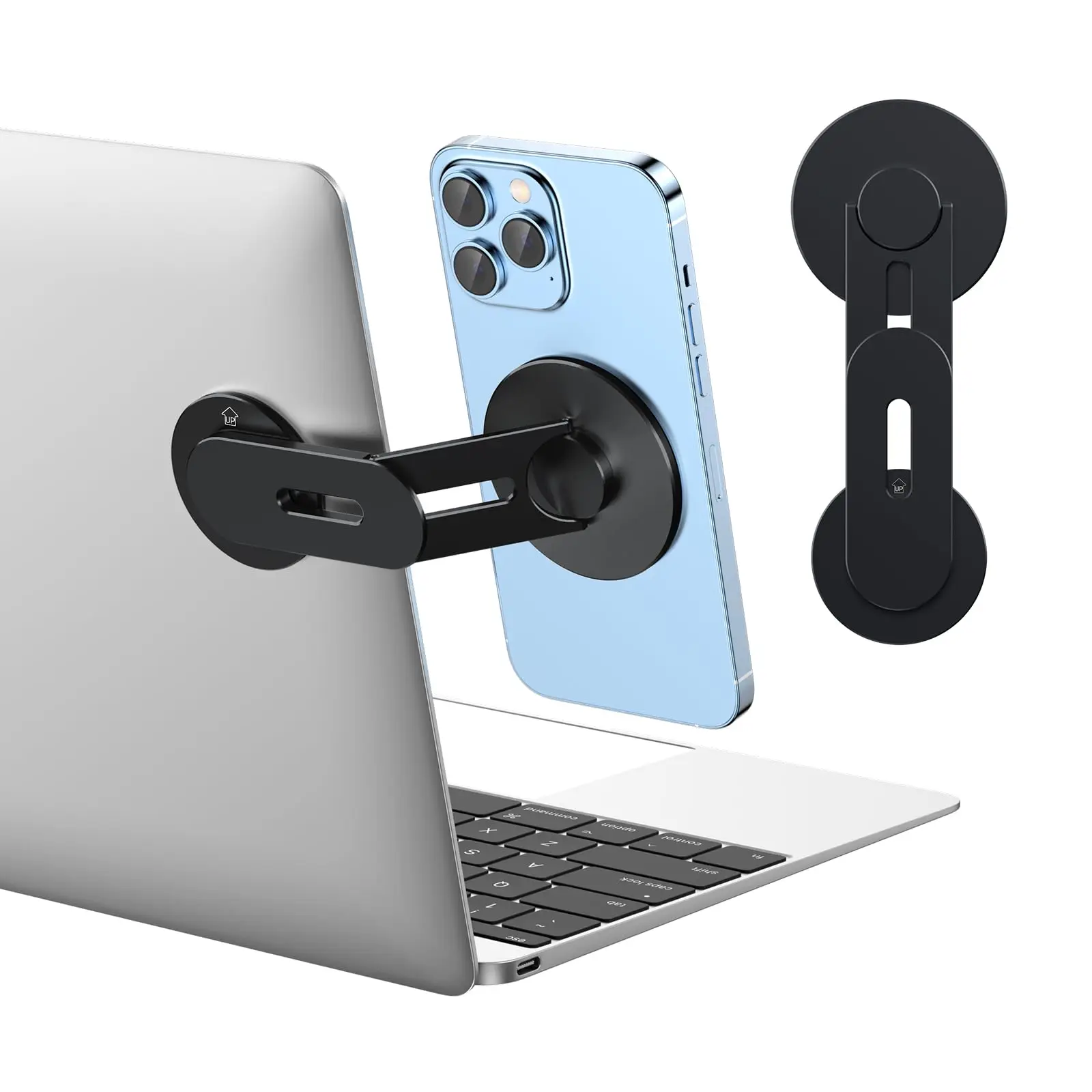 MagSafe Magnetic Laptop Phone Holder for IPhone 16/15/14/13/12 All Phones Adjustable Phone Side Stand for Tesla Computer Monitor
MagSafe Magnetic Laptop Phone Holder for IPhone 16/15/14/13/12 All Phones Adjustable Phone Side Stand for Tesla Computer Monitor