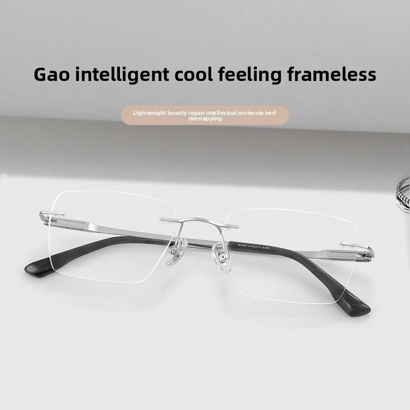 Business Ultra-light Anti-blue Pure Titanium Glasses Custom Myopia Prescription Glasses Reading Glasses
Business Ultra-light Anti-blue Pure Titanium Glasses Custom Myopia Prescription Glasses Reading Glasses