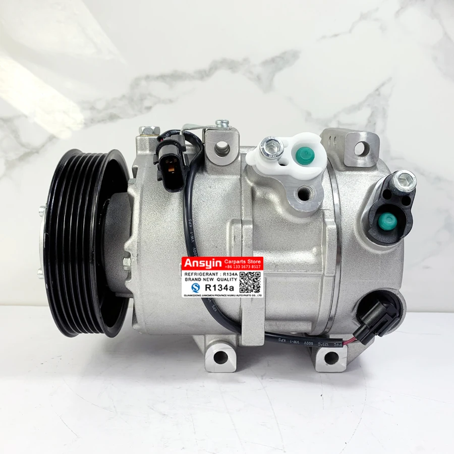 AC Air Compressor For HYUNDAI GENESIS COUPE 2.0L L4 GAS DOHC 97701-2M500 977012M500 890230 10A14002013 14-0997C 198389 7513184
AC Air Compressor For HYUNDAI GENESIS COUPE 2.0L L4 GAS DOHC 97701-2M500 977012M500 890230 10A14002013 14-0997C 198389 7513184