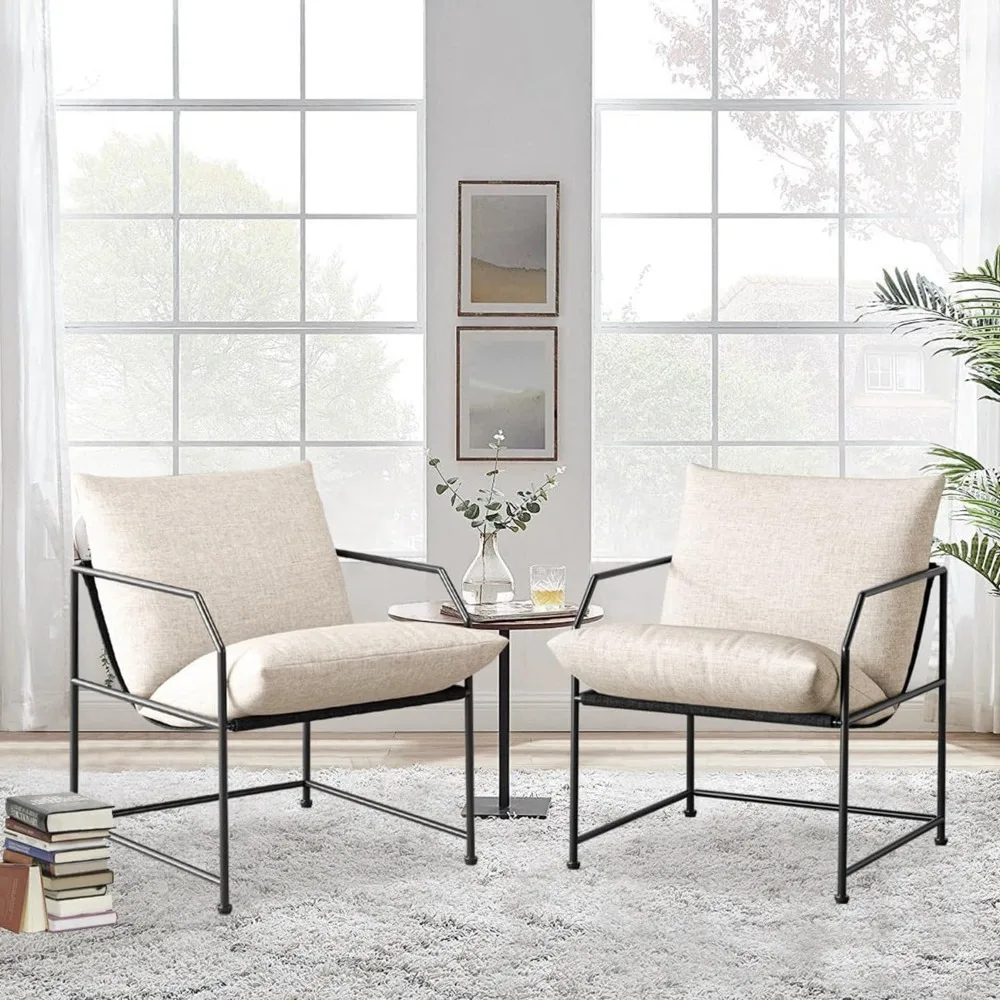 Accent Chairs Living Room Chairs Comfy Reading Chair for Bedroom Upholstered Lounge Chair Mid Century Modern Arm Chair Sling
Accent Chairs Living Room Chairs Comfy Reading Chair for Bedroom Upholstered Lounge Chair Mid Century Modern Arm Chair Sling