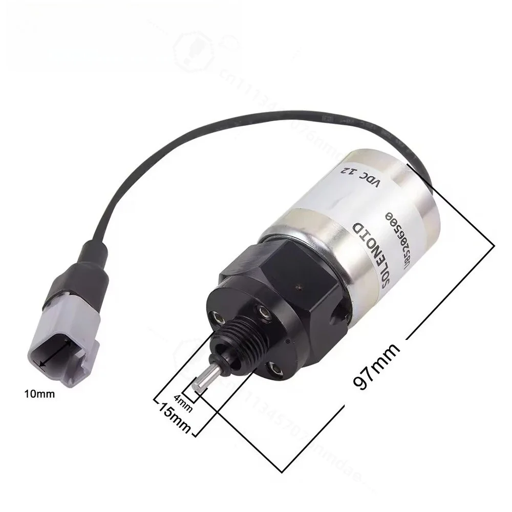 U85206500 Fuel Shutoff Solenoid Valve 12V 24V Stop Solenoid for 400 Series Engine Replacement Repair Spare Parts
U85206500 Fuel Shutoff Solenoid Valve 12V 24V Stop Solenoid for 400 Series Engine Replacement Repair Spare Parts