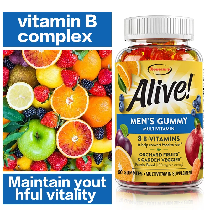 Men's Multivitamin Gummies - Supports Energy Metabolism and Muscle Function, and Enhances ImmunitySupplementsSupplements
Men's Multivitamin Gummies - Supports Energy Metabolism and Muscle Function, and Enhances ImmunitySupplementsSupplements
