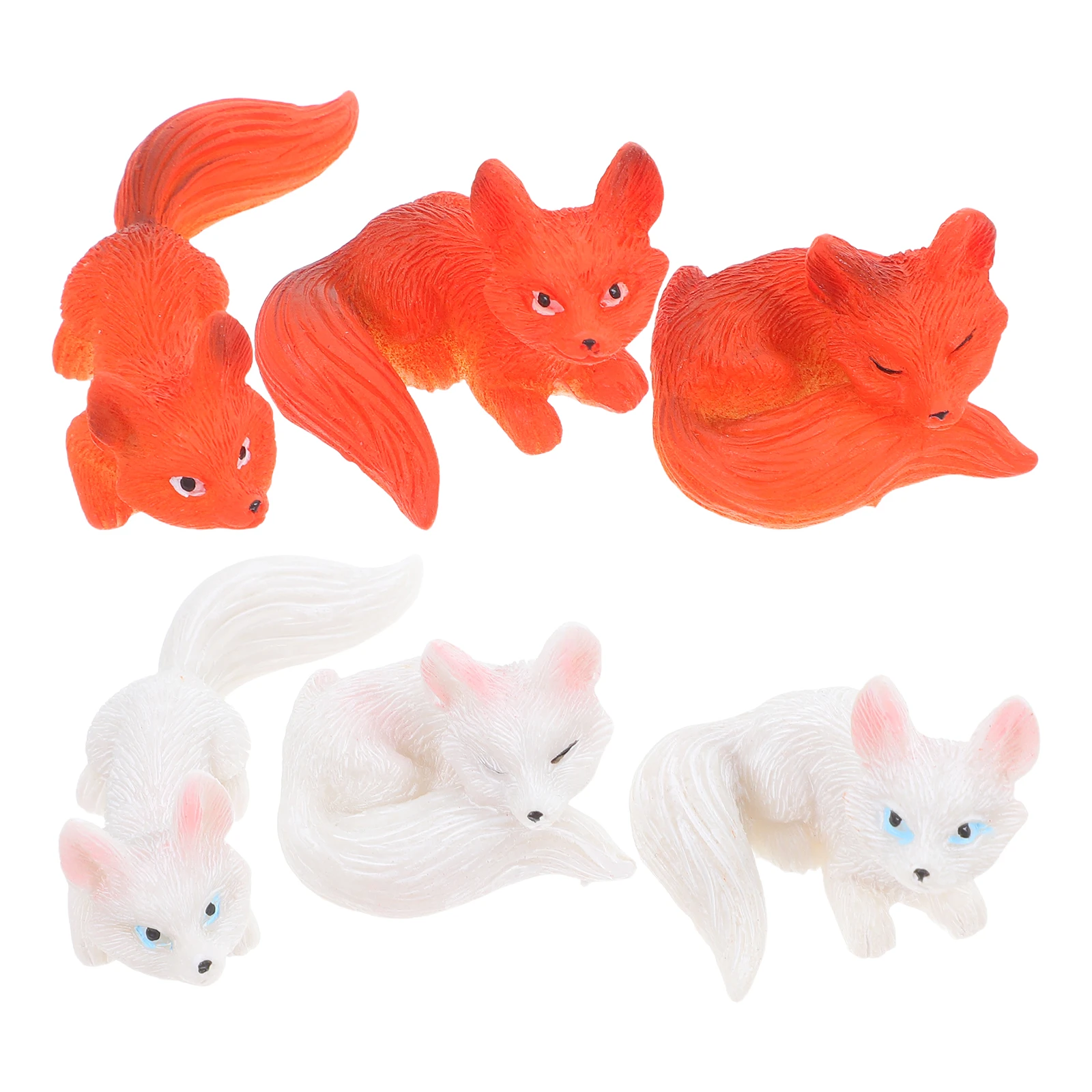 6pcs Fox Figurines Succulent Resin Ornaments Cute Animal Desk Shelf Resin Model Accessories Statue SculptureFox
6pcs Fox Figurines Succulent Resin Ornaments Cute Animal Desk Shelf Resin Model Accessories Statue SculptureFox