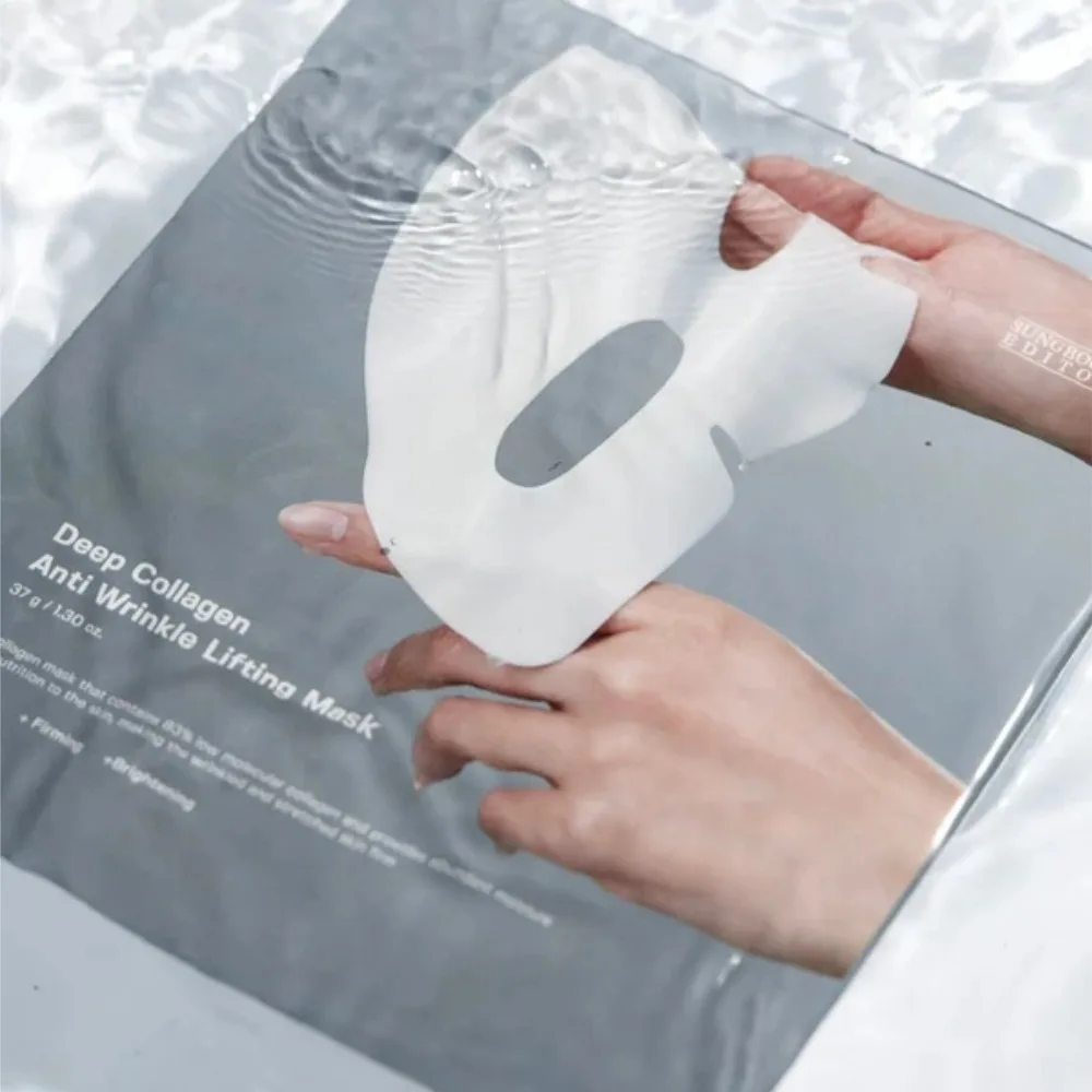 Оригинальная корейская осветляющая маска Sungboon Editor, глубокий коллаген, лифтинг-маска против морщин, набор, укрепляющий питательный уход за кожей
Оригинальная корейская осветляющая маска Sungboon Editor, глубокий коллаген, лифтинг-маска против морщин, набор, укрепляющий питательный уход за кожей