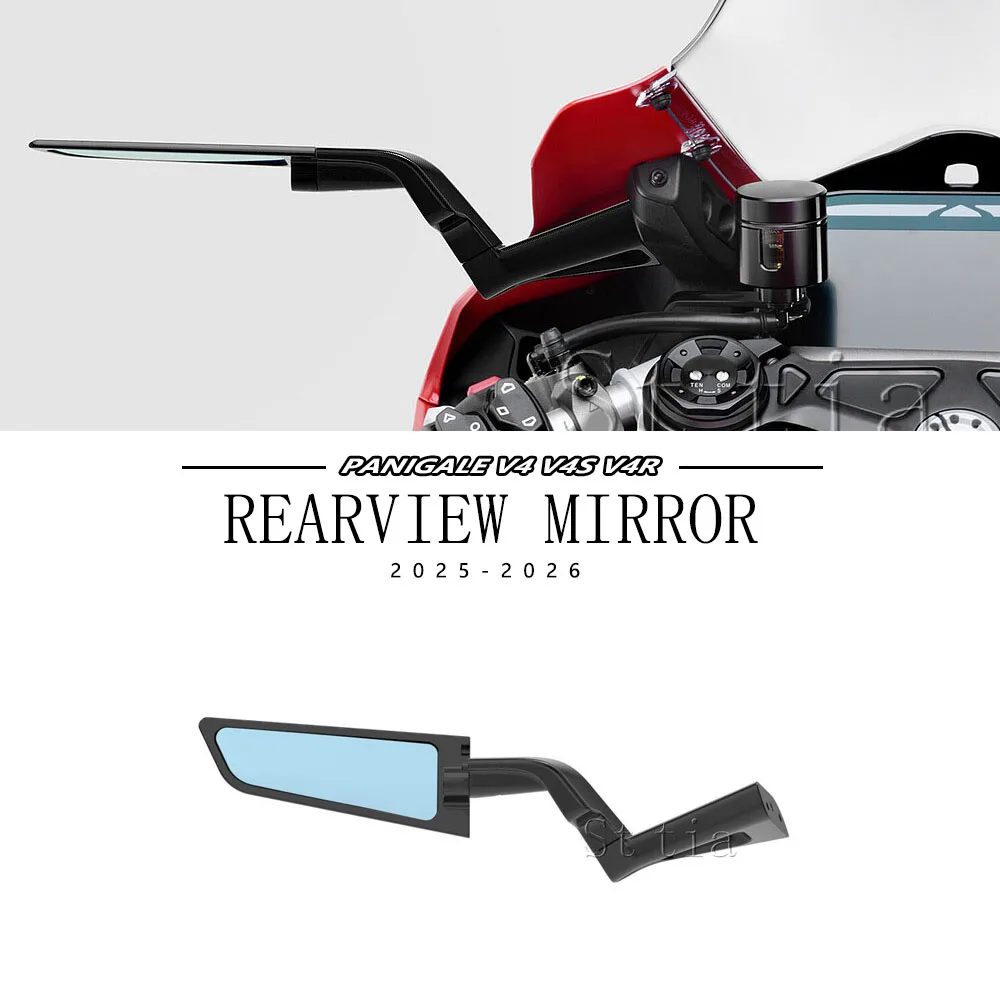 For Ducati Panigale V4 PANIGALE V4S 2025 2026 Motorcycle Accessories Side View Mirror Rearview Mirrors Kits Rotate Adjustable
For Ducati Panigale V4 PANIGALE V4S 2025 2026 Motorcycle Accessories Side View Mirror Rearview Mirrors Kits Rotate Adjustable