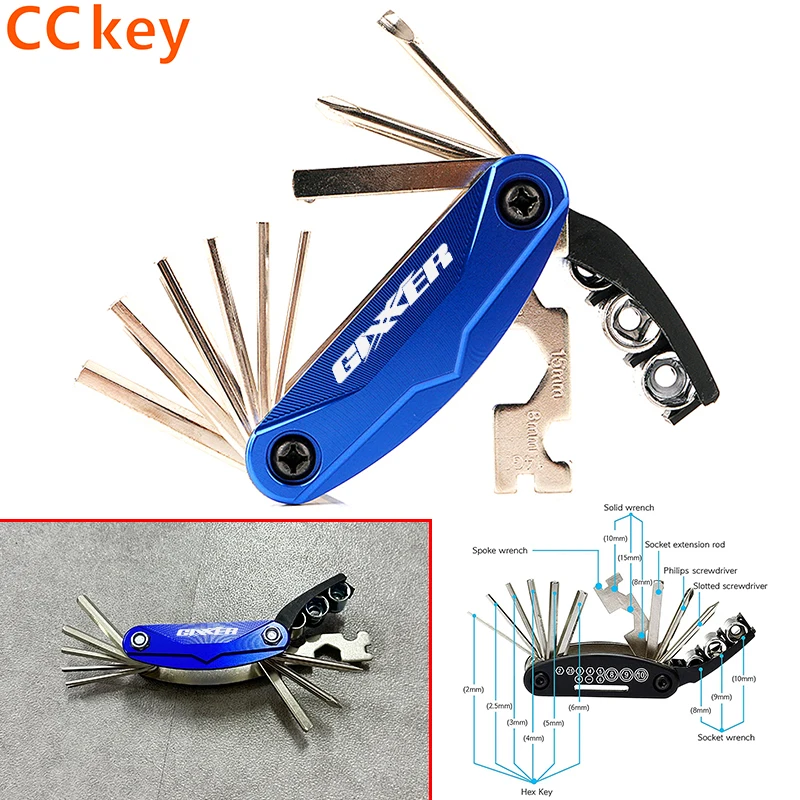 GIXXER Accessories Motorcycle CNC Portable Tool Repair Screwdriver Set For Suzuki GIXXER 250 SF 150 125 GIXXER 250 2018-2024+
GIXXER Accessories Motorcycle CNC Portable Tool Repair Screwdriver Set For Suzuki GIXXER 250 SF 150 125 GIXXER 250 2018-2024+