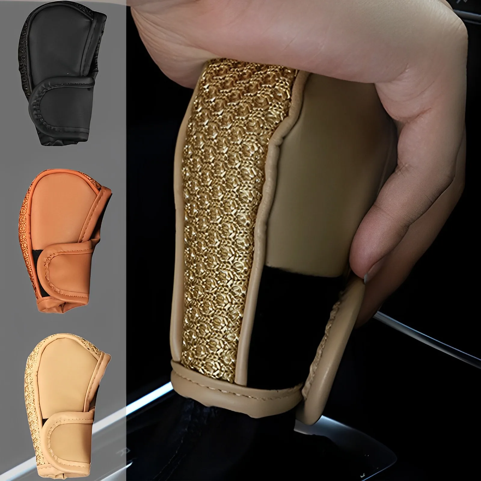 Car Handbrake Cover Handbrakes Protective Covers Comfortable Grip Decoration Auto-Shift Gear Cover Auto Car Interior Accessories
Car Handbrake Cover Handbrakes Protective Covers Comfortable Grip Decoration Auto-Shift Gear Cover Auto Car Interior Accessories