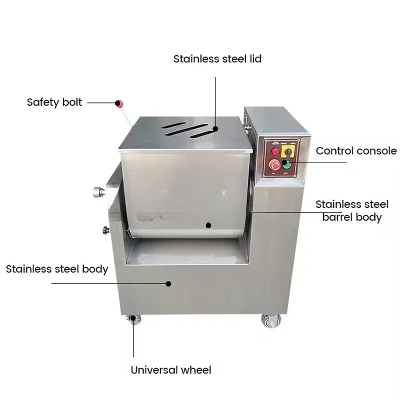 Fully Automatic Meat Grinder/Multifunctional Meat Filling Mixer/Sausage Mixer Premium
Fully Automatic Meat Grinder/Multifunctional Meat Filling Mixer/Sausage Mixer Premium