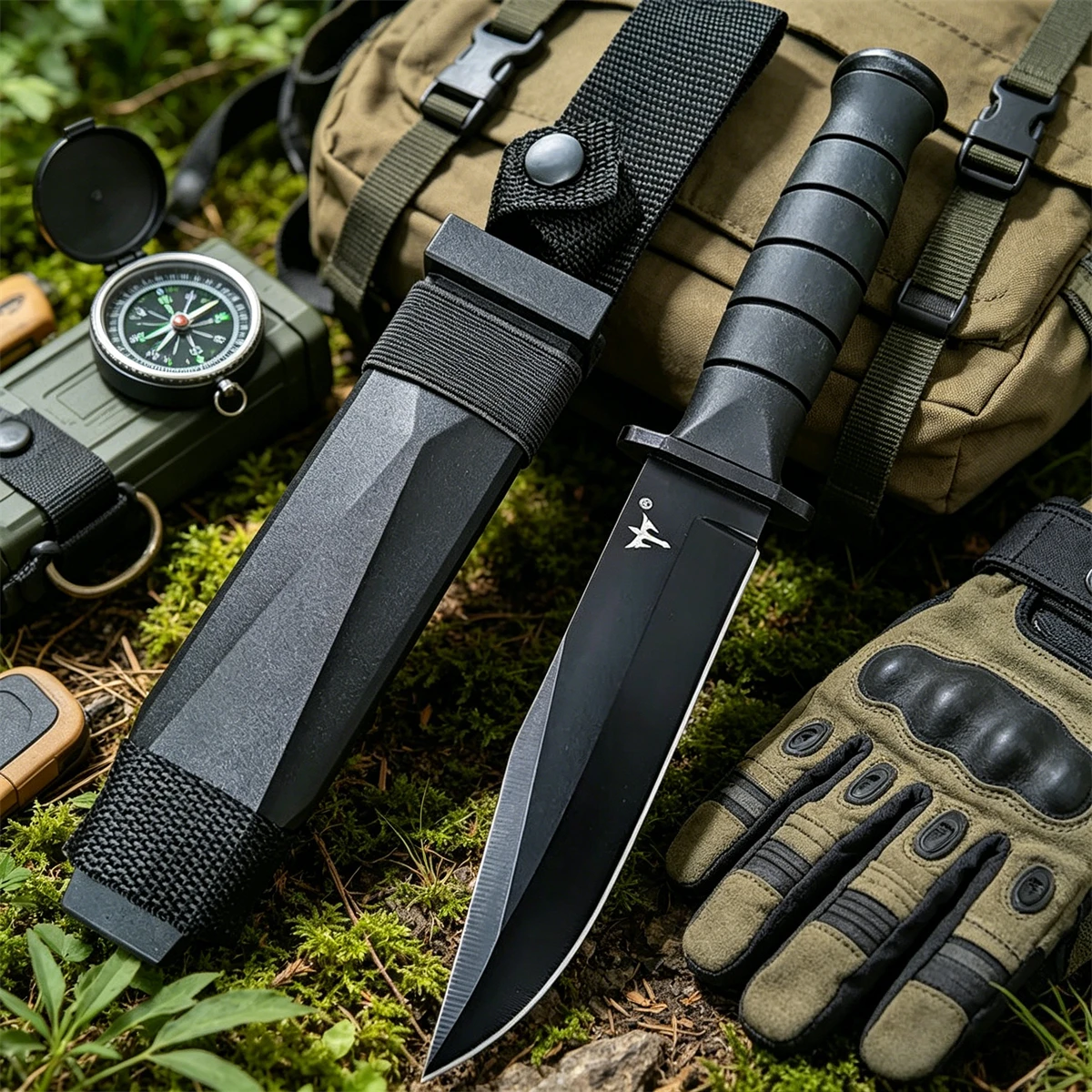 Full-tang High Hardness 7cr13mov Blade ABS Handles Pocket Knife Outdoor Survival Camping Portable Tools Wilderness EDC Knife
Full-tang High Hardness 7cr13mov Blade ABS Handles Pocket Knife Outdoor Survival Camping Portable Tools Wilderness EDC Knife