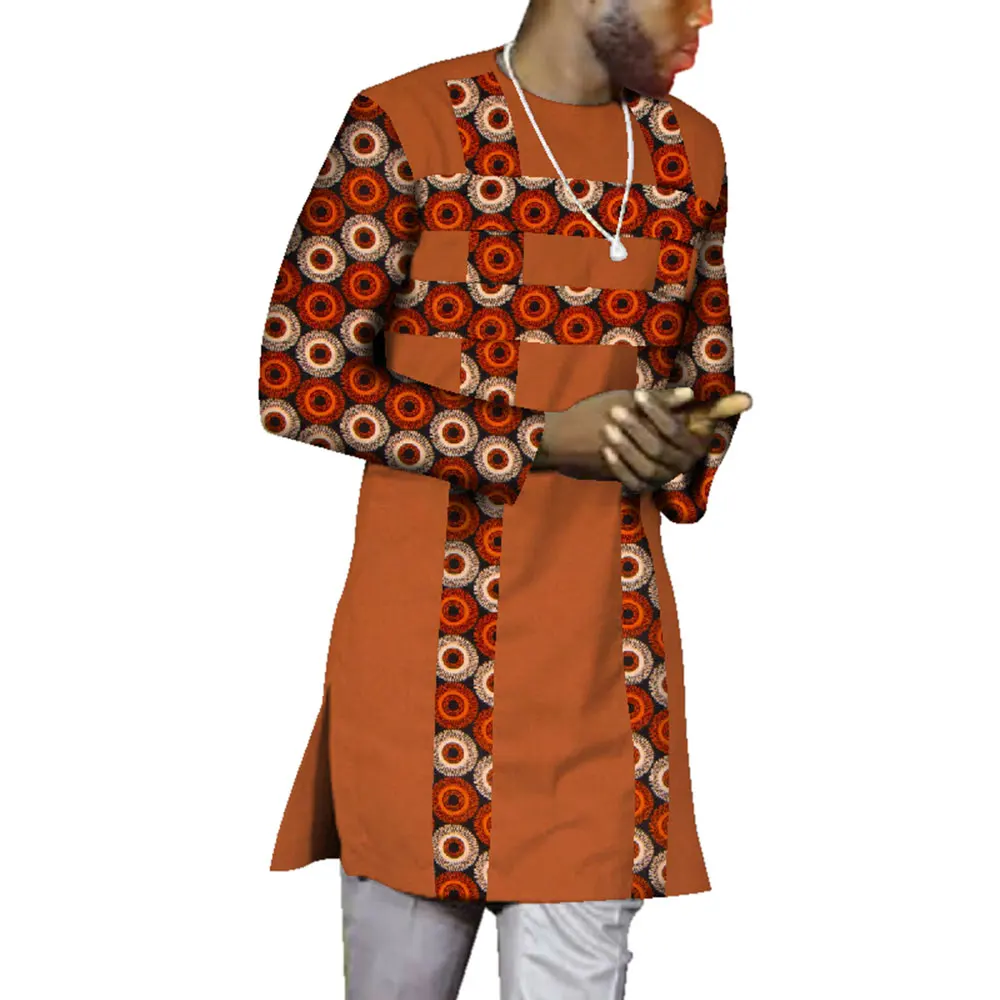 African Shirt for Men O-Neck Dashiki Dress Shirt Long Sleeve African Printed Patchwork Shirt Male Causal Party Wedding WYN607
African Shirt for Men O-Neck Dashiki Dress Shirt Long Sleeve African Printed Patchwork Shirt Male Causal Party Wedding WYN607