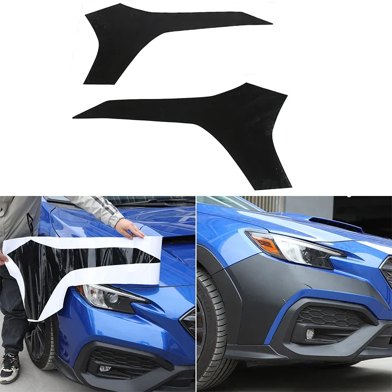 Для Subaru WRX 2022-2024, ПВХ, черная наклейка для автомобильных фар, Переводные аксессуары из углеродного волокна
Для Subaru WRX 2022-2024, ПВХ, черная наклейка для автомобильных фар, Переводные аксессуары из углеродного волокна