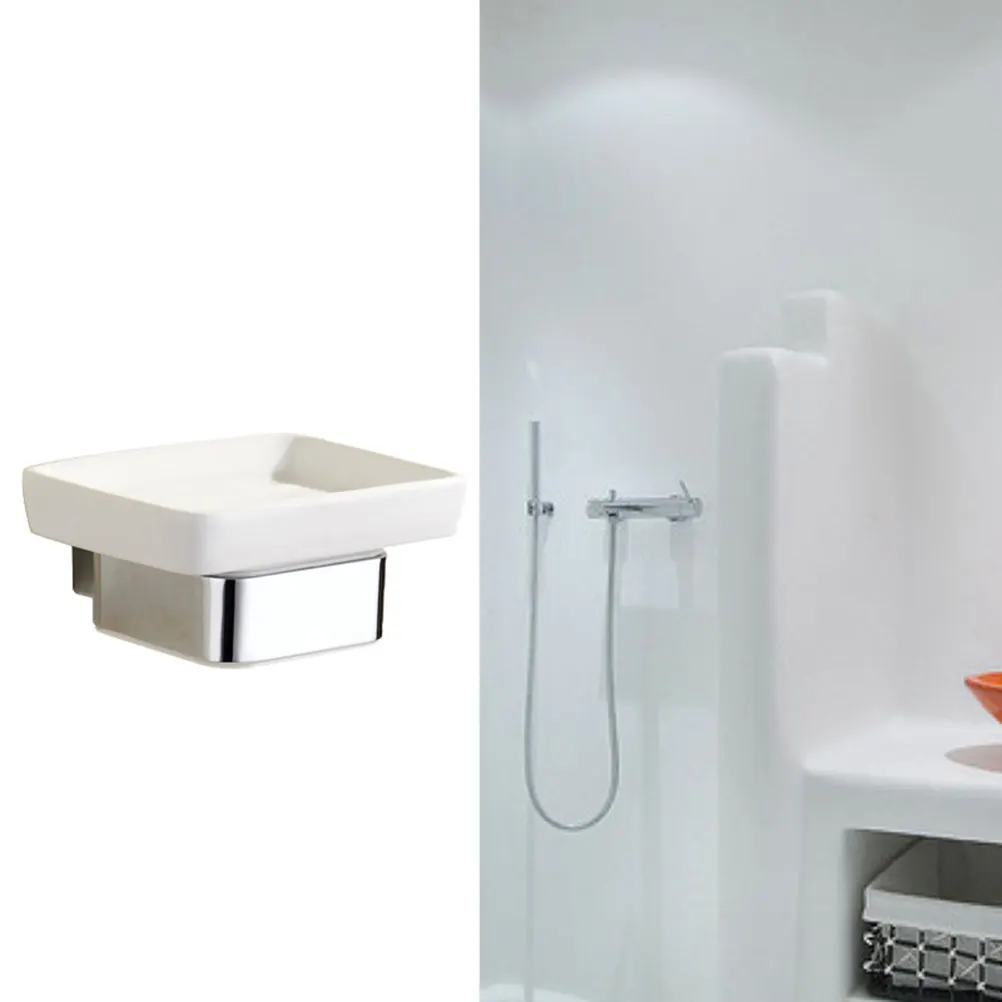 Настенная подставка для душевых принадлежностей из цинкового сплава, экономящая место, держатель для мыла
Настенная подставка для душевых принадлежностей из цинкового сплава, экономящая место, держатель для мыла