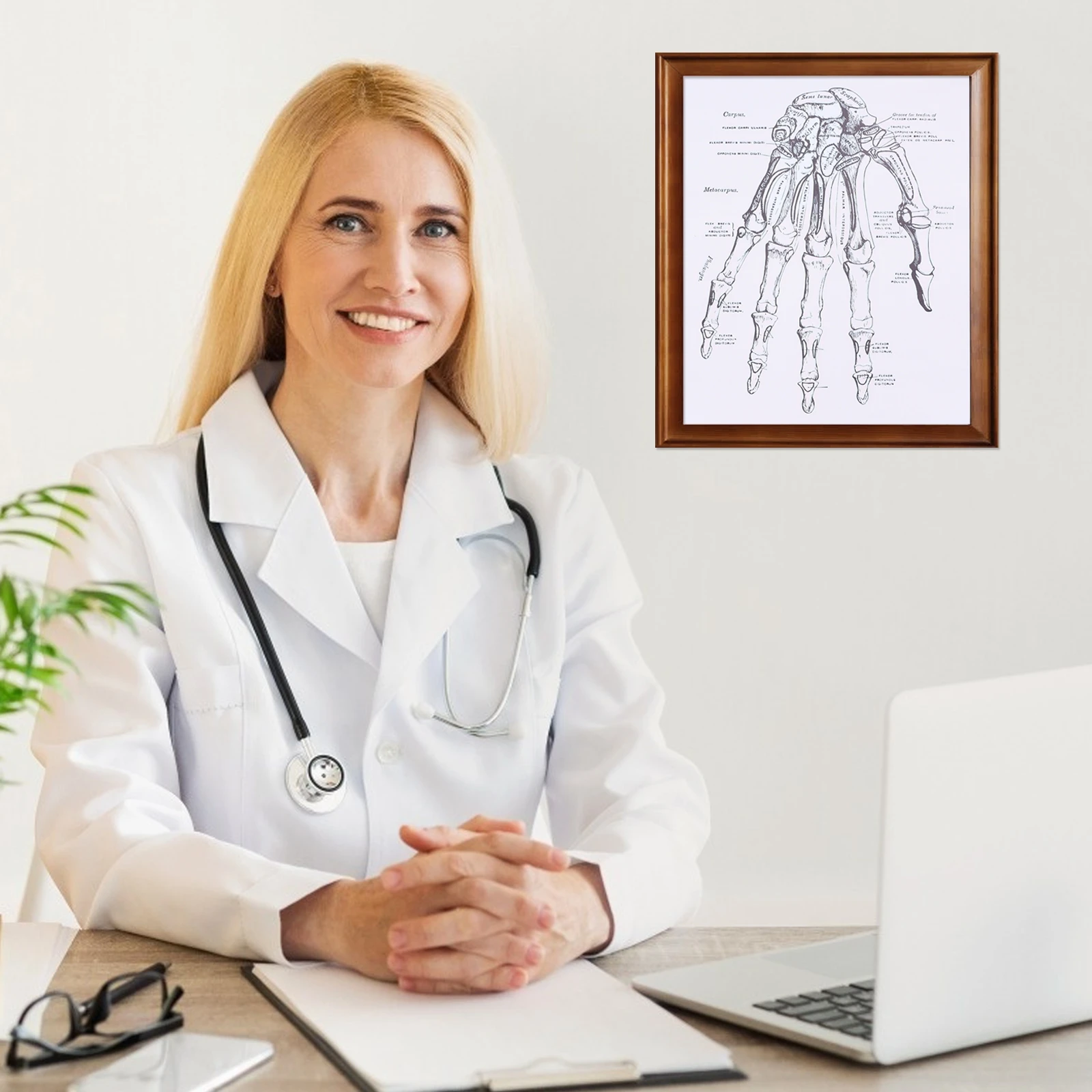 1pc Human Hand Anatomy Chart Wall Poster Educational Anatomy Teaching Tool For School Lab Decor Body Painting
1pc Human Hand Anatomy Chart Wall Poster Educational Anatomy Teaching Tool For School Lab Decor Body Painting