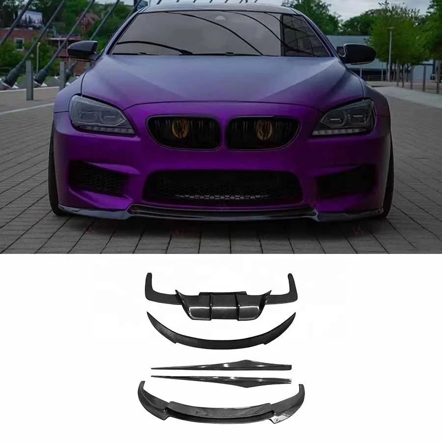 Carbon Fiber V Style Body Kit For BMW 6 series F06 F12 F13 M6 Front Lip Side skirt Rear Diffuser Spoiler Body kits
Carbon Fiber V Style Body Kit For BMW 6 series F06 F12 F13 M6 Front Lip Side skirt Rear Diffuser Spoiler Body kits