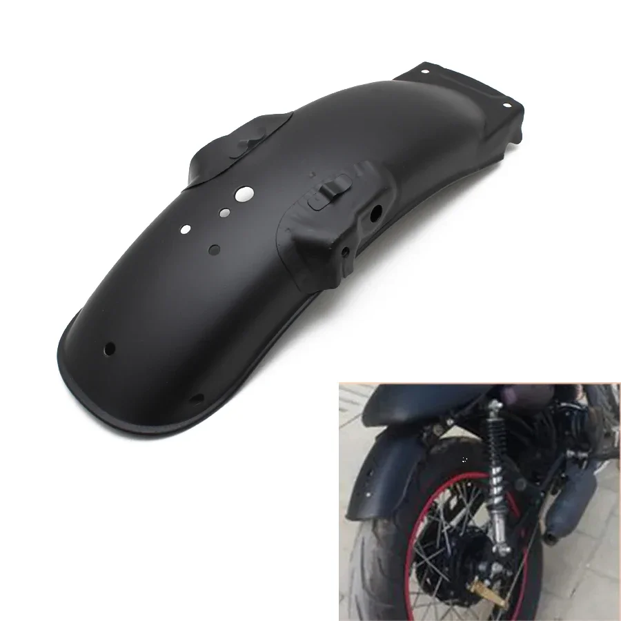 Motorcycle Rear Fender MudGuard Cover Protector Black Metal Fit for CG125 Retro Modification
Motorcycle Rear Fender MudGuard Cover Protector Black Metal Fit for CG125 Retro Modification