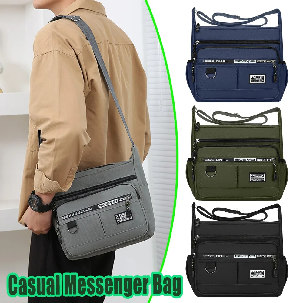Large Capacity Mens Messenger Bag Crossbody Sling Bag Shoulder Bag Casual Travel Sports Letters Print Fashion Water Resistant
Large Capacity Mens Messenger Bag Crossbody Sling Bag Shoulder Bag Casual Travel Sports Letters Print Fashion Water Resistant