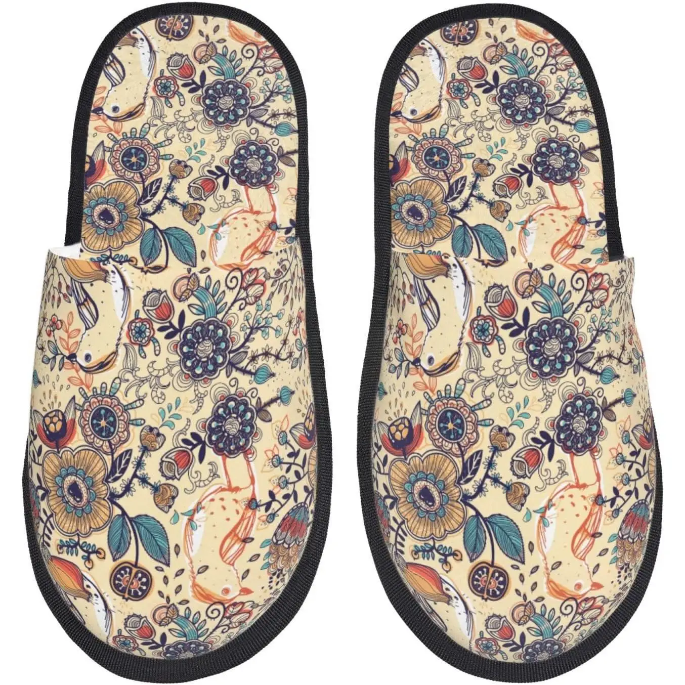 Женские нечеткие домашние и уличные зимние домашние тапочки без шнуровки с цветочным принтом птиц, гостевые тапочки для спальни
Женские нечеткие домашние и уличные зимние домашние тапочки без шнуровки с цветочным принтом птиц, гостевые тапочки для спальни
