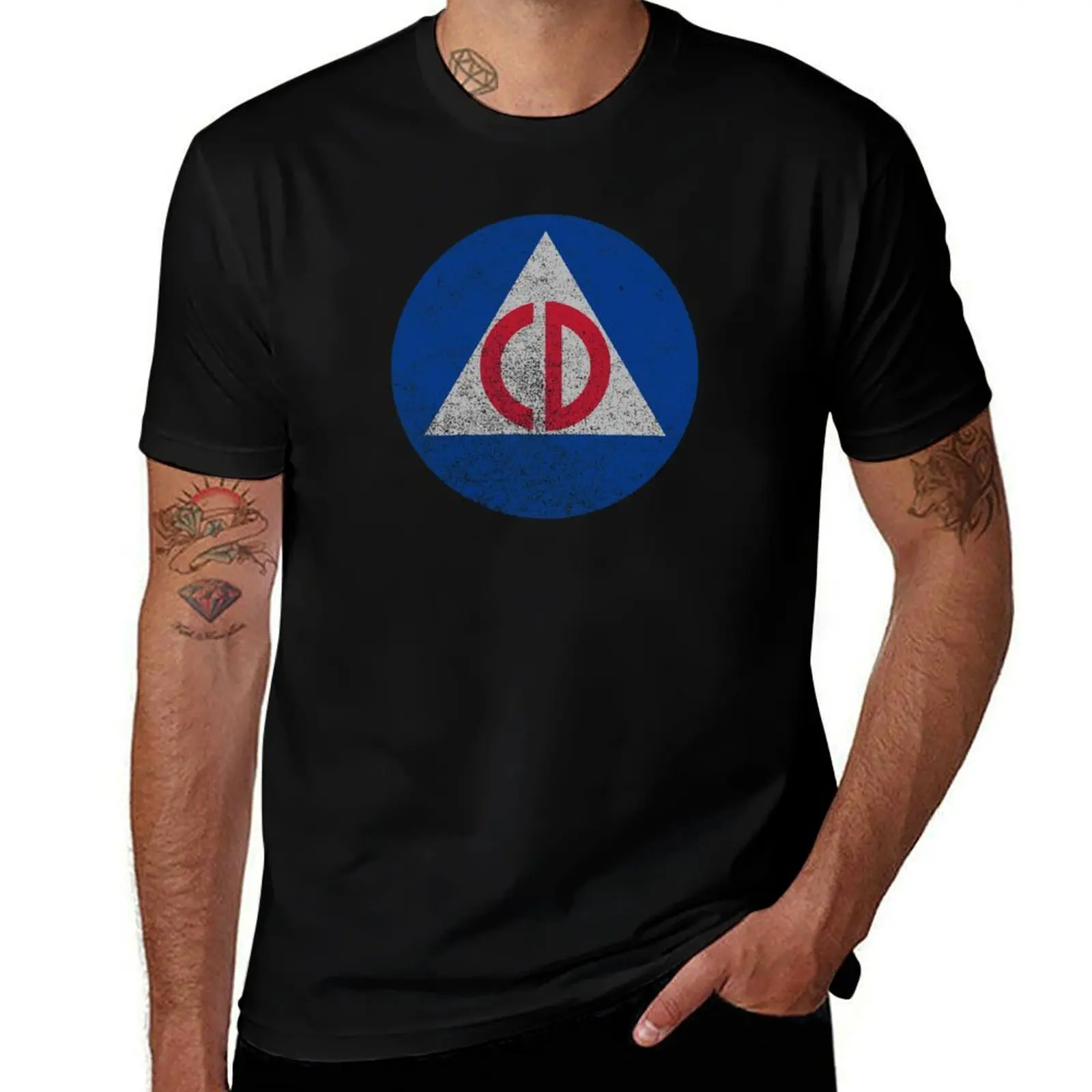 Civil Defense (faded) T-Shirt Athletic Quick Dry T-Shirt for Men
Civil Defense (faded) T-Shirt Athletic Quick Dry T-Shirt for Men