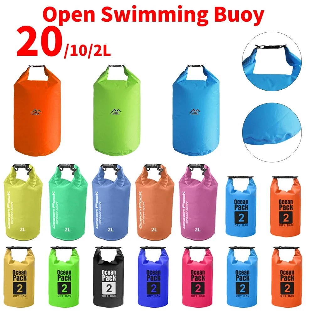20/10/2L Waterproof Swimming Bag Lightweight Dry bag Durable buckle Drifting Rafting Bags Fishing Boating Kayaking Storage Bag
20/10/2L Waterproof Swimming Bag Lightweight Dry bag Durable buckle Drifting Rafting Bags Fishing Boating Kayaking Storage Bag