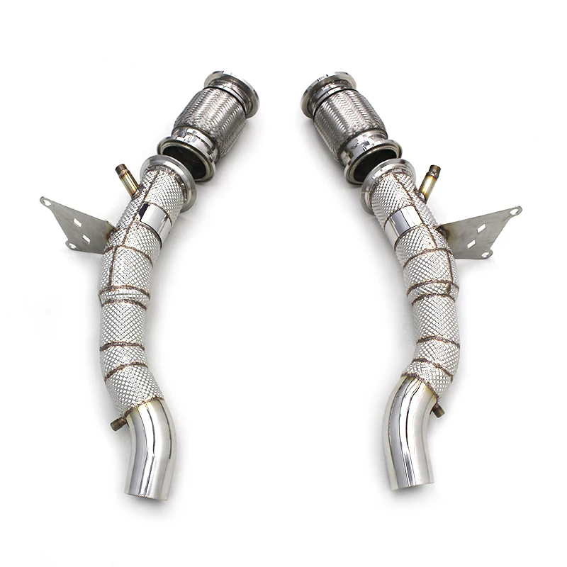 Yooking High Flow Catted Downpipe For Ferrari 458 4.5 2009-2016 Upgrade Stainless Steel Downpipe Exhaust System
Yooking High Flow Catted Downpipe For Ferrari 458 4.5 2009-2016 Upgrade Stainless Steel Downpipe Exhaust System