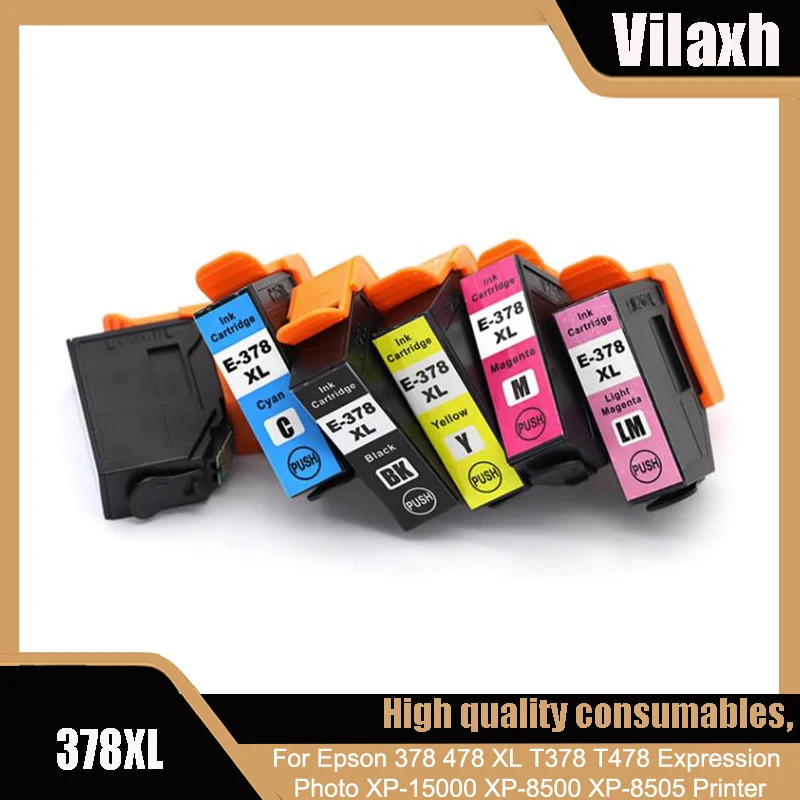 378 XL 378XL T378XL T378 Ink Cartridge Compatible for Epson XP-8500 XP-8600 XP-8605 XP8500 XP8505 XP8600 XP8605 XP-15000
378 XL 378XL T378XL T378 Ink Cartridge Compatible for Epson XP-8500 XP-8600 XP-8605 XP8500 XP8505 XP8600 XP8605 XP-15000