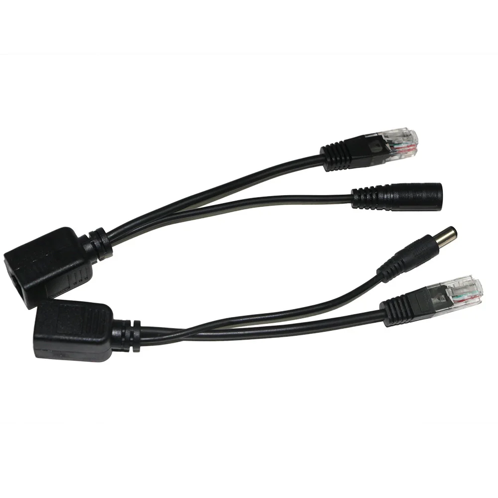 5 Pairs RJ45 Injector POE Splitter Adapter Cable Passive DC Power Supply Ethernet Networking for IP Camera Black 5/10/20 Pairs
5 Pairs RJ45 Injector POE Splitter Adapter Cable Passive DC Power Supply Ethernet Networking for IP Camera Black 5/10/20 Pairs