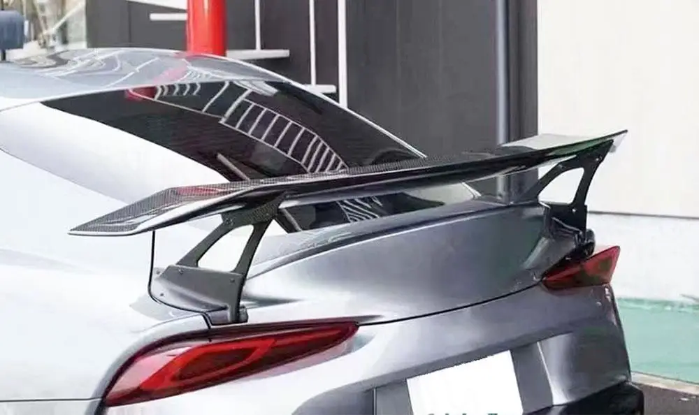 VACOMUL Carbon Fiber/FRP Unpainted Black Car Accessorise Rear Trunk Boot Spoiler Lip Wings For Toyota Supra GR A90 A91 2019 2020
VACOMUL Carbon Fiber/FRP Unpainted Black Car Accessorise Rear Trunk Boot Spoiler Lip Wings For Toyota Supra GR A90 A91 2019 2020