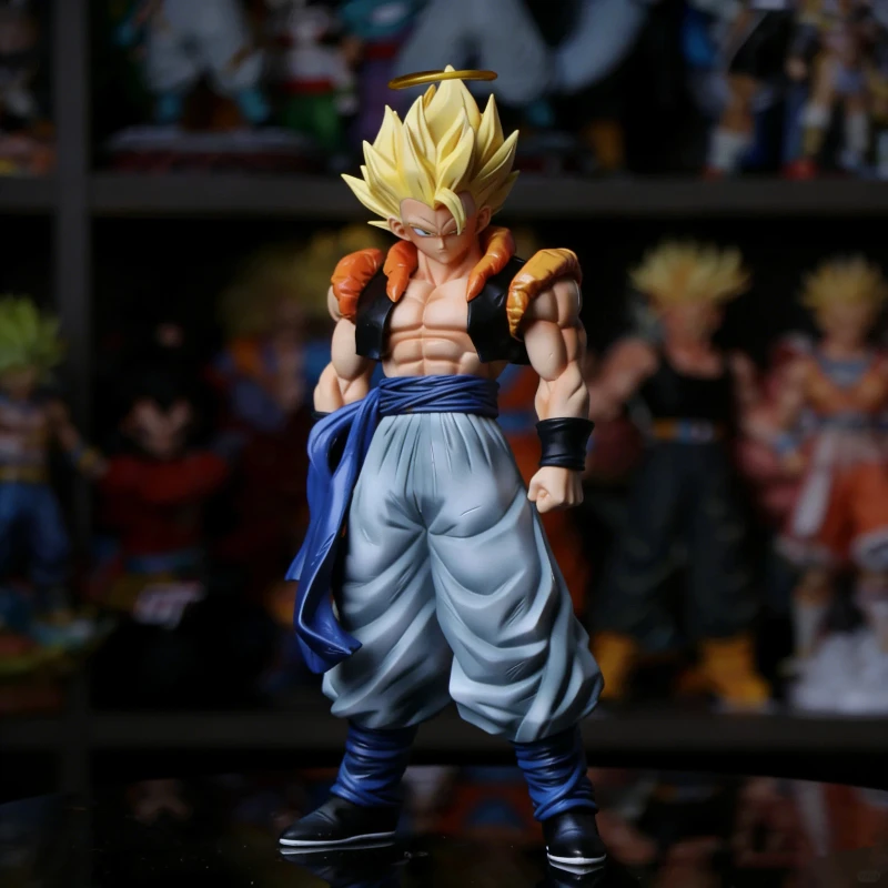 30cm ZB Super Saiyan Gogeta Dragon Ball Figure Anime PVC Statue With Halo Collectible Model Otaku Toy Desktop Ornament Boy Gift
30cm ZB Super Saiyan Gogeta Dragon Ball Figure Anime PVC Statue With Halo Collectible Model Otaku Toy Desktop Ornament Boy Gift