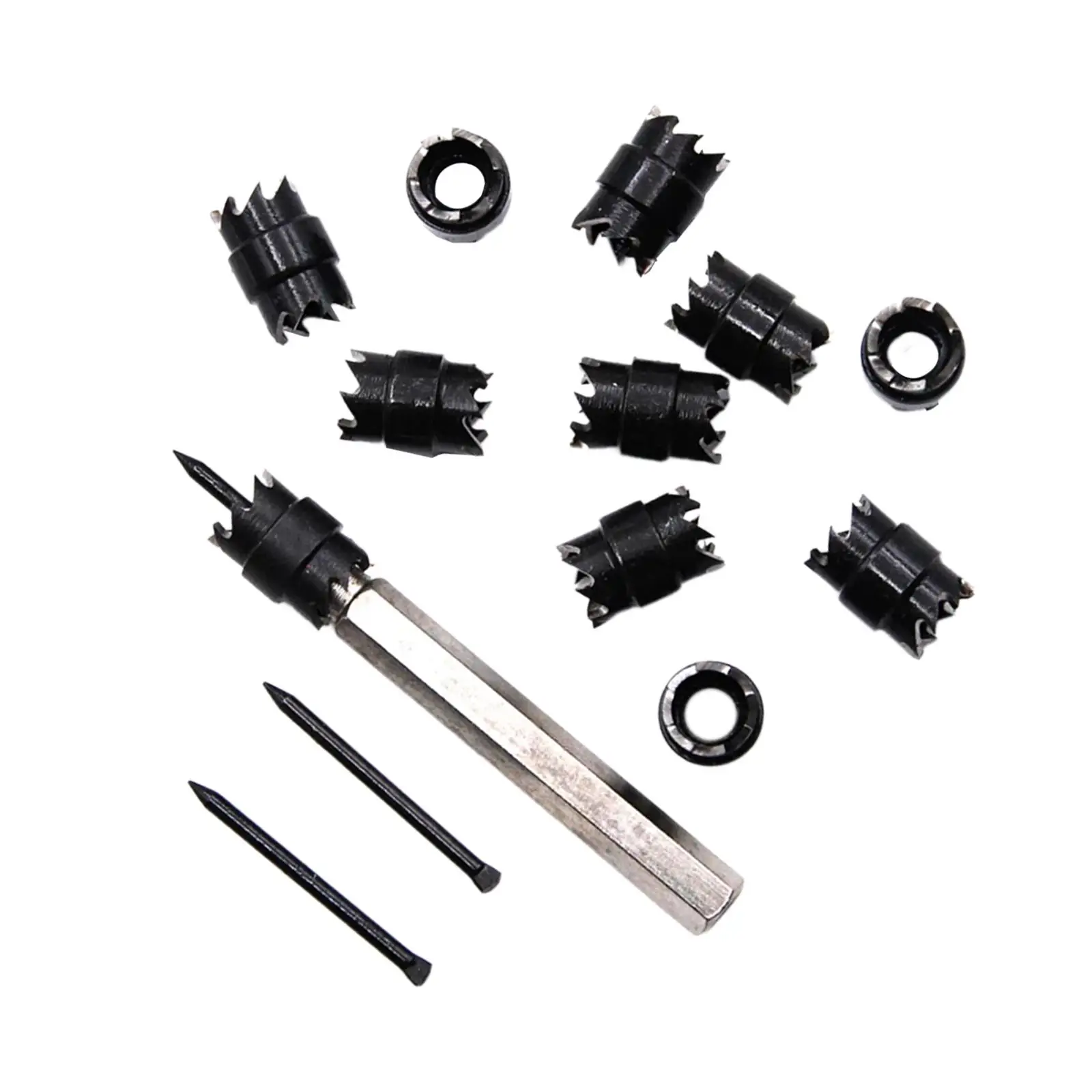 High Speed Steel Spot Weld Cutter Set Drill Bit Sheet Rotary Tool Replacements High Strength for Sheet Metal Welding
High Speed Steel Spot Weld Cutter Set Drill Bit Sheet Rotary Tool Replacements High Strength for Sheet Metal Welding