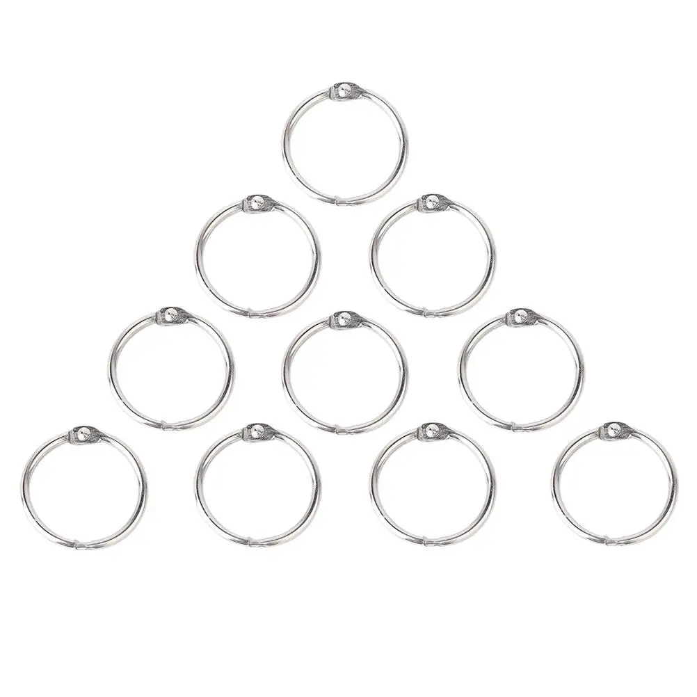 10 Pcs Binder Key Round 65mm Album Ring Buckle for Articulated Rings Scrapbook Metal
10 Pcs Binder Key Round 65mm Album Ring Buckle for Articulated Rings Scrapbook Metal