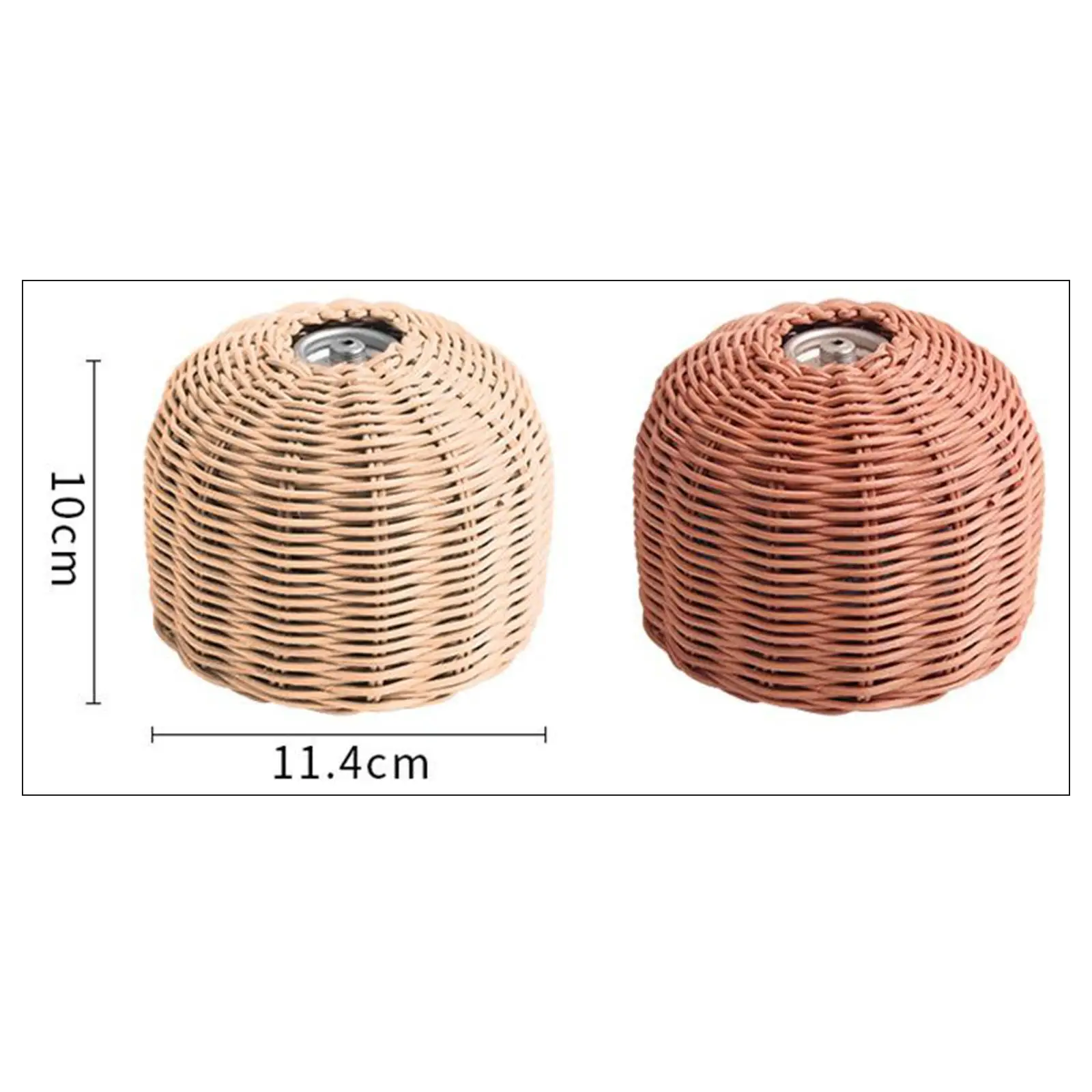 Anti-drop Rattan Cooking Gas Cylinder Cover Protective Sleeve for Camping Gas Canister
Anti-drop Rattan Cooking Gas Cylinder Cover Protective Sleeve for Camping Gas Canister