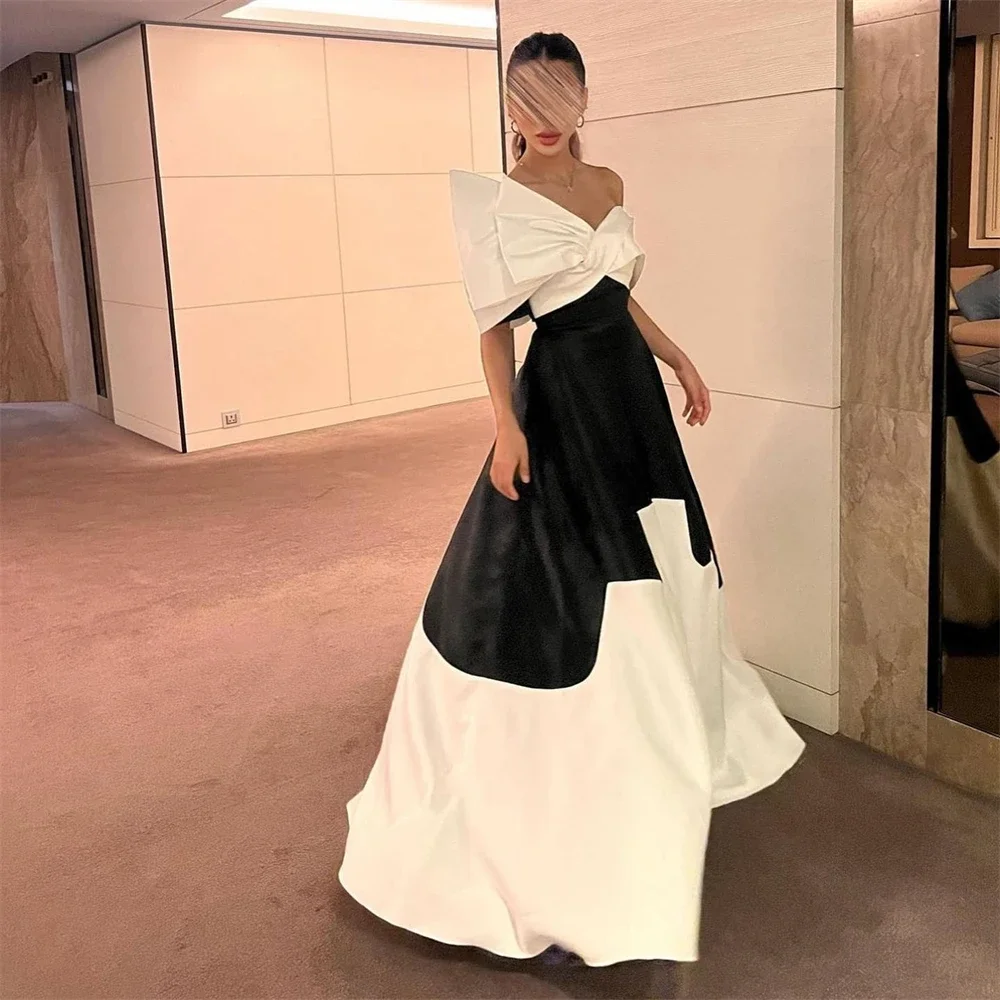 Customized Classic Elegant Exquisite High Quality Jersey Bow A-line Boat Neck Long Dresses Evening Dresses Sparkle Fashion Retro
Customized Classic Elegant Exquisite High Quality Jersey Bow A-line Boat Neck Long Dresses Evening Dresses Sparkle Fashion Retro