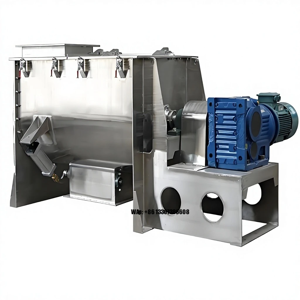 belt mixer, suitable for small and medium feed mills and fertilizer production
belt mixer, suitable for small and medium feed mills and fertilizer production