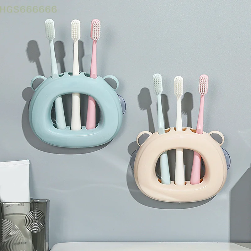 Creative Suction Cup Toothbrush Holder Wall Mounted 3 Slots Toothbrush Rack Punch-Free Wall Shelves Hooks
Creative Suction Cup Toothbrush Holder Wall Mounted 3 Slots Toothbrush Rack Punch-Free Wall Shelves Hooks