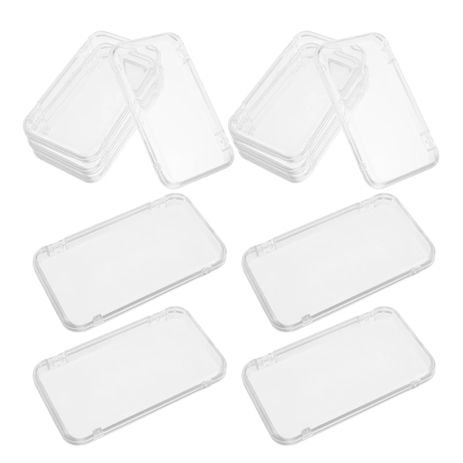 12Pcs Press on Nail Organizer Boxes Transparent Plastic Storage Clear Rectangle Container for Nail Tips and Small Items
12Pcs Press on Nail Organizer Boxes Transparent Plastic Storage Clear Rectangle Container for Nail Tips and Small Items