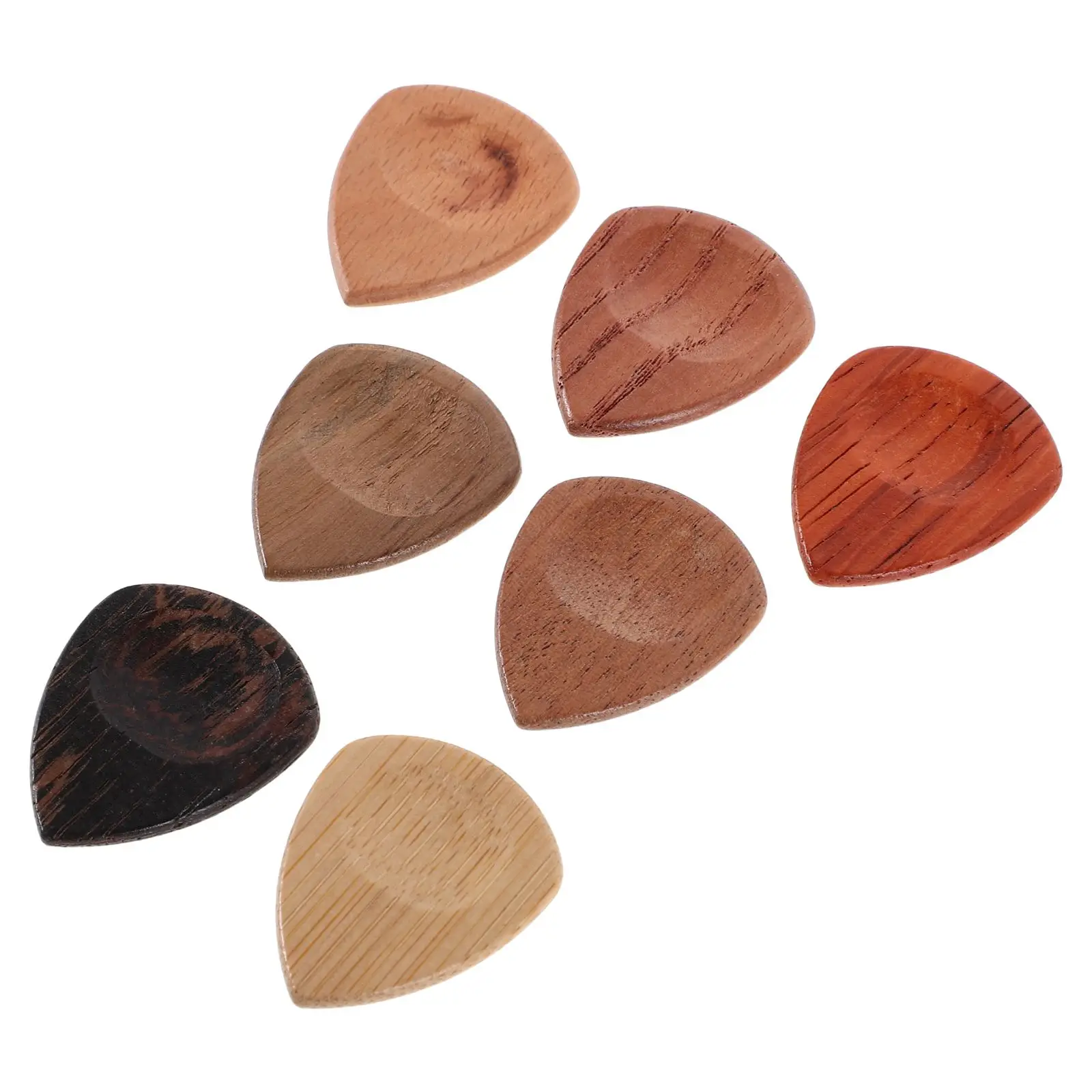 7pcs Guitar Set Acoustic Electric Wood Material Walnut Guitar Shape Pick Wooden Sapele Rosewood Toon Beech Bamboo
7pcs Guitar Set Acoustic Electric Wood Material Walnut Guitar Shape Pick Wooden Sapele Rosewood Toon Beech Bamboo