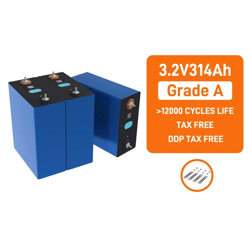 3.2V 314Ah Lifepo4 280Ah LF280k EVE BYD Prismatic Lfp Lithium Ion Batteries 304Ah 310Ah 320Ah Grade a 340Ah Lifepo4 Battery Cell
3.2V 314Ah Lifepo4 280Ah LF280k EVE BYD Prismatic Lfp Lithium Ion Batteries 304Ah 310Ah 320Ah Grade a 340Ah Lifepo4 Battery Cell