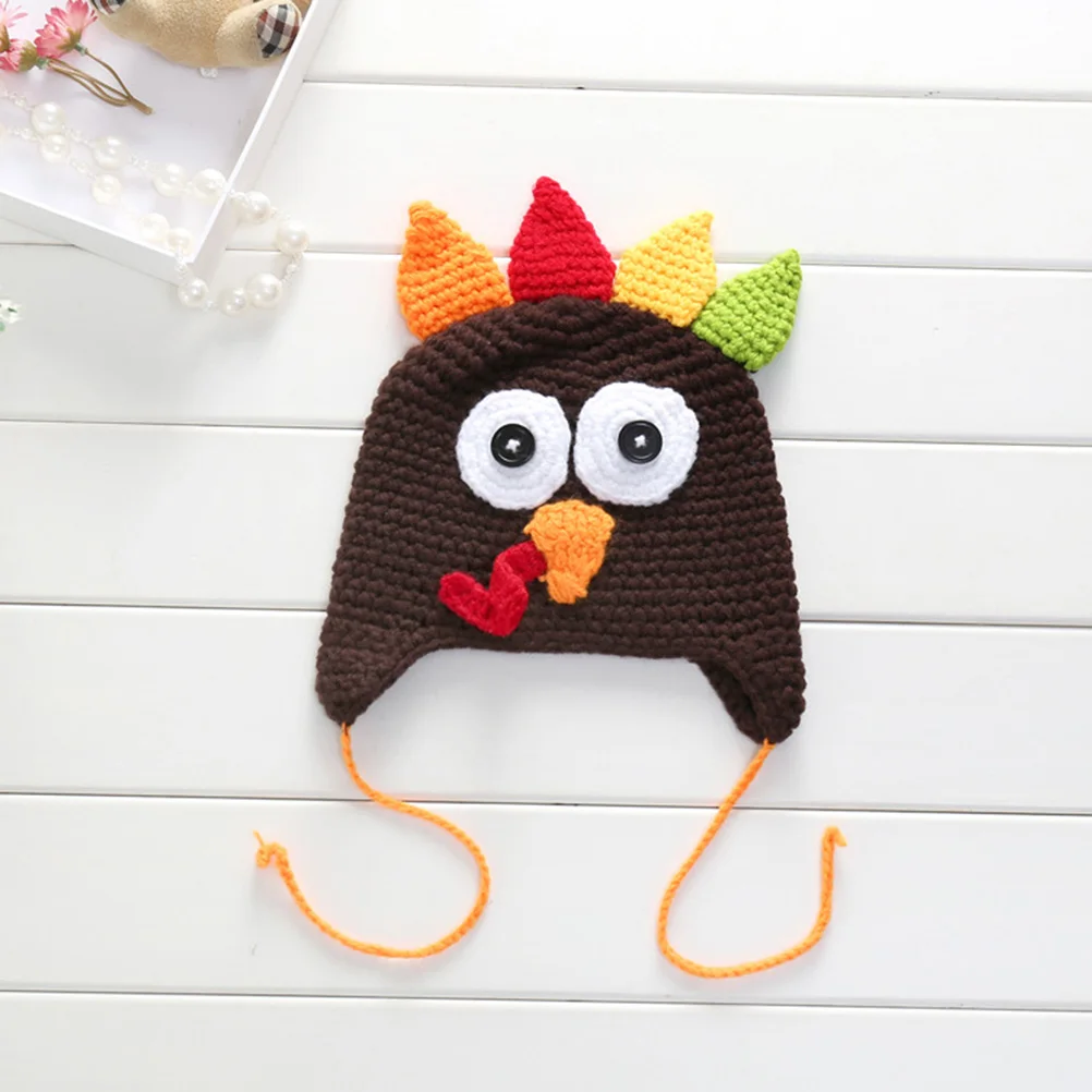 1pc Handmade Baby Turkey Hat Warm Knit Cap For Winter Autumn Kids Halloween Christmas Gift Coffee Stretchy One Size
1pc Handmade Baby Turkey Hat Warm Knit Cap For Winter Autumn Kids Halloween Christmas Gift Coffee Stretchy One Size
