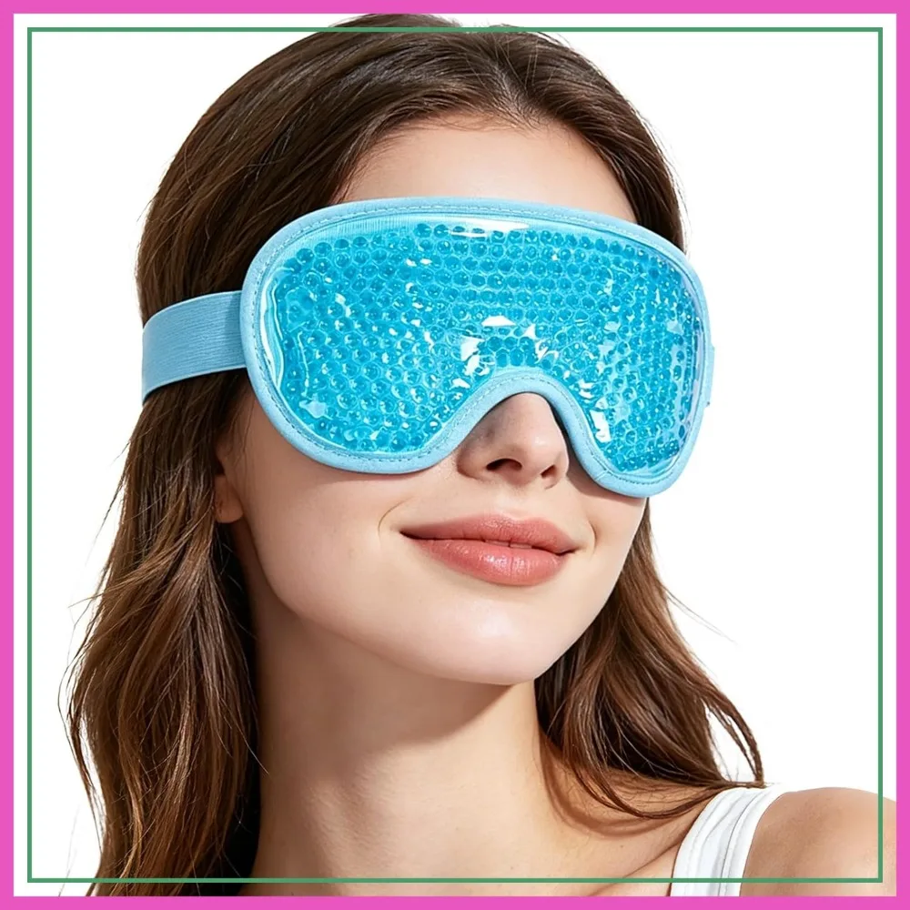 Cooling Eye Mask for Puffy Eyes, Cold Compress for After Eye Surgery, Tension & Headache Relief, Dark Circles
Cooling Eye Mask for Puffy Eyes, Cold Compress for After Eye Surgery, Tension & Headache Relief, Dark Circles