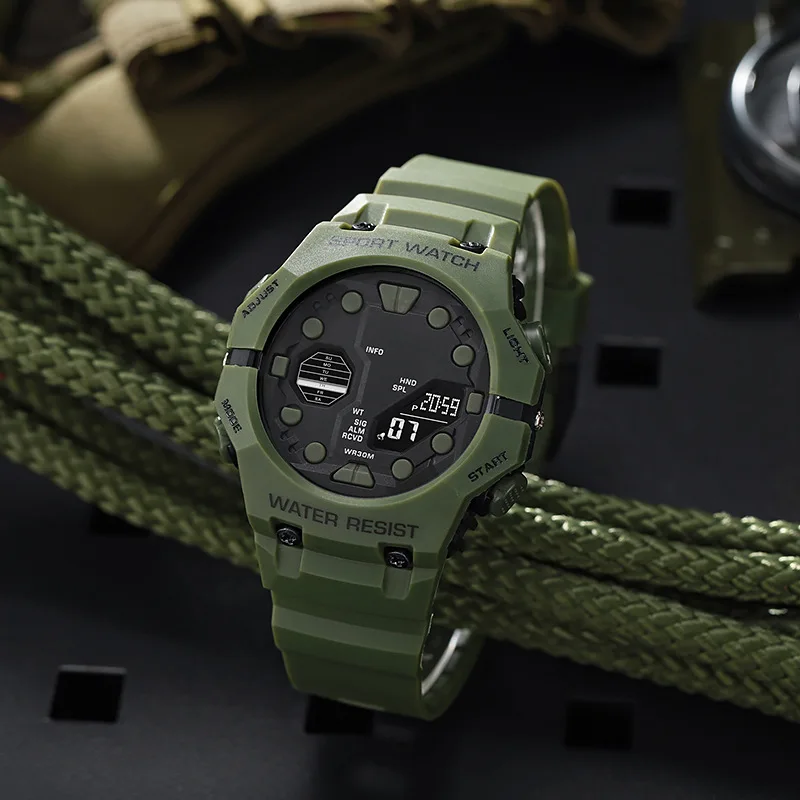 New Children's Electronic Watch Outdoor Sports Men's Watch High Beauty Electronic Watch Personalized Watch
New Children's Electronic Watch Outdoor Sports Men's Watch High Beauty Electronic Watch Personalized Watch