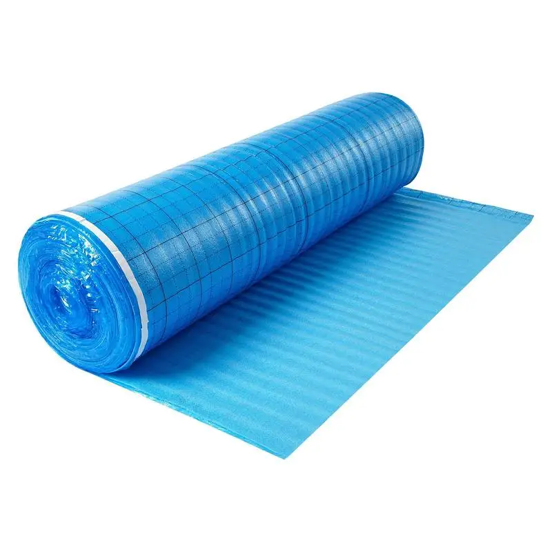 Ground Flooring Padding 200 sq. ft/Roll 3 mm Thick For Laminate Wood Vinyl Floors, Vapor Barrier Tape Heavy Duty EPE Foam Blue PE Soundproofing Noise Reduction
Ground Flooring Padding 200 sq. ft/Roll 3 mm Thick For Laminate Wood Vinyl Floors, Vapor Barrier Tape Heavy Duty EPE Foam Blue PE Soundproofing Noise Reduction