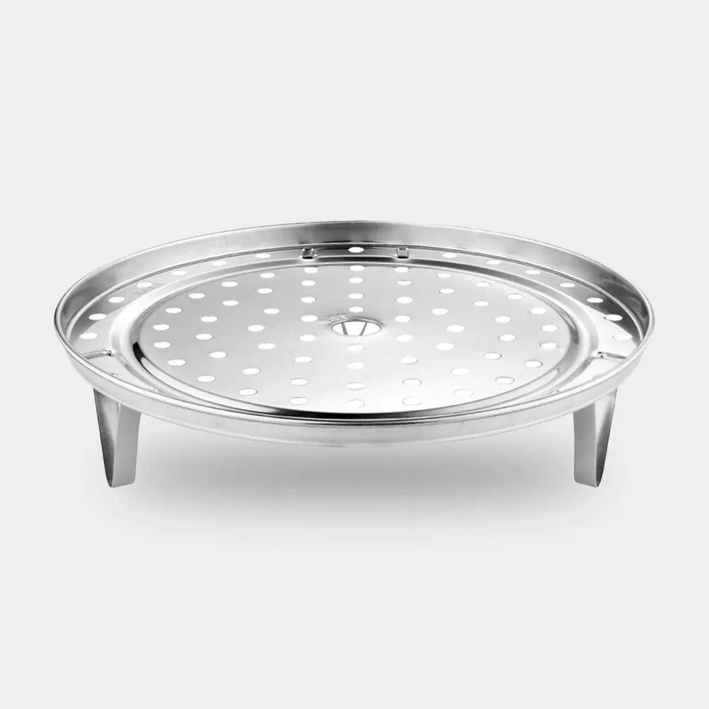 2pcs Stainless Steel Steaming Rack Round Steam Tray Steamer Basket With Removable Legs For Cooking Baking Cooling Round Steamed
2pcs Stainless Steel Steaming Rack Round Steam Tray Steamer Basket With Removable Legs For Cooking Baking Cooling Round Steamed