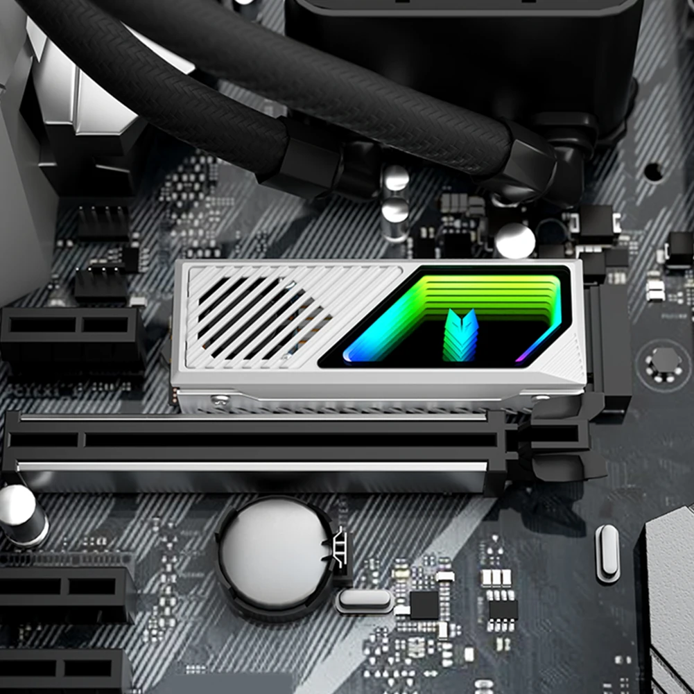 Радиатор для SSD M.2 2280 с термопрокладкой, 5В, 3-контактный ARGB, охладитель для твердотельных накопителей M.2 2280
Радиатор для SSD M.2 2280 с термопрокладкой, 5В, 3-контактный ARGB, охладитель для твердотельных накопителей M.2 2280