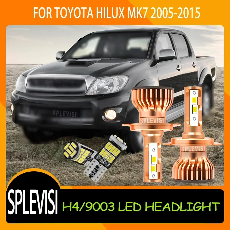 Enhanced Brightness waterproof H4 LED HEADLIGHT For Toyota Hilux MK7 2005 2006 2007 2008 2009 2010 2011 2012 2013 2014 2015
Enhanced Brightness waterproof H4 LED HEADLIGHT For Toyota Hilux MK7 2005 2006 2007 2008 2009 2010 2011 2012 2013 2014 2015