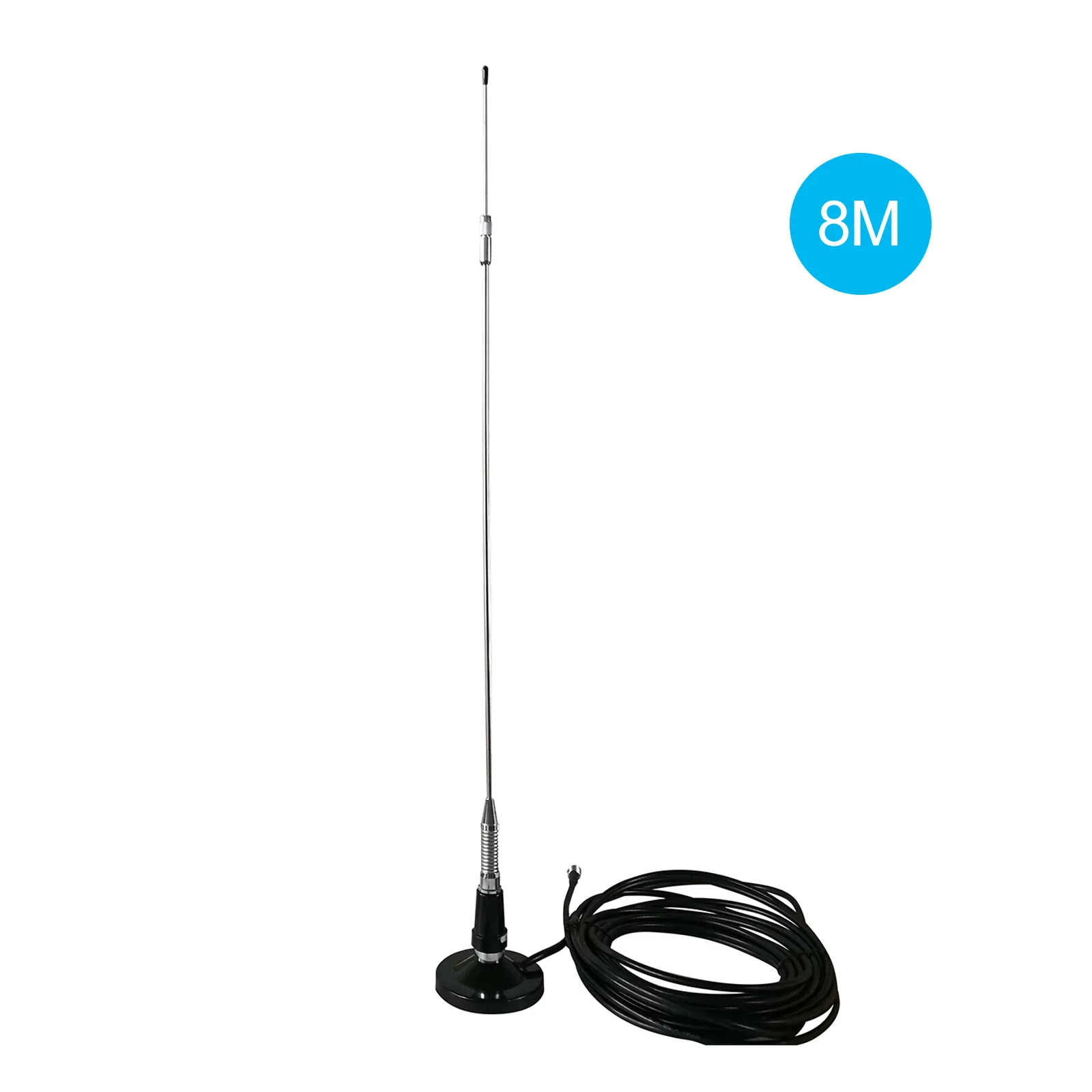Car Antenna Roof Transmitting Antenna with 8m Feeder 150W 3dBi Gain 76-108MHz Frequency Adjustable
Car Antenna Roof Transmitting Antenna with 8m Feeder 150W 3dBi Gain 76-108MHz Frequency Adjustable