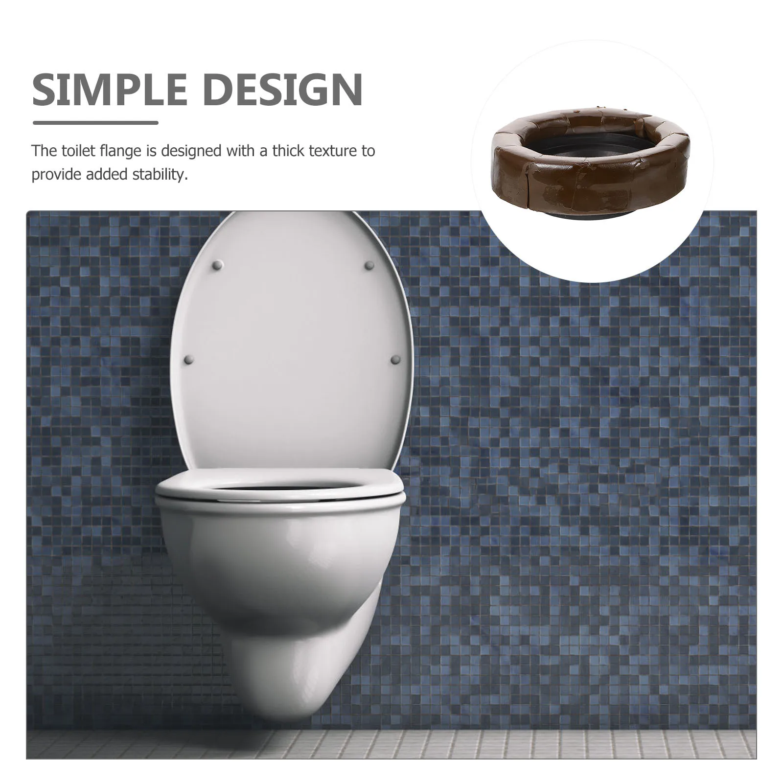 Bowl Seal Duty Rubber Seal No Leak Universal Fit Wax Ring Kit For Toilet Toilet Bowl Wax Ring Flange Repair
Bowl Seal Duty Rubber Seal No Leak Universal Fit Wax Ring Kit For Toilet Toilet Bowl Wax Ring Flange Repair