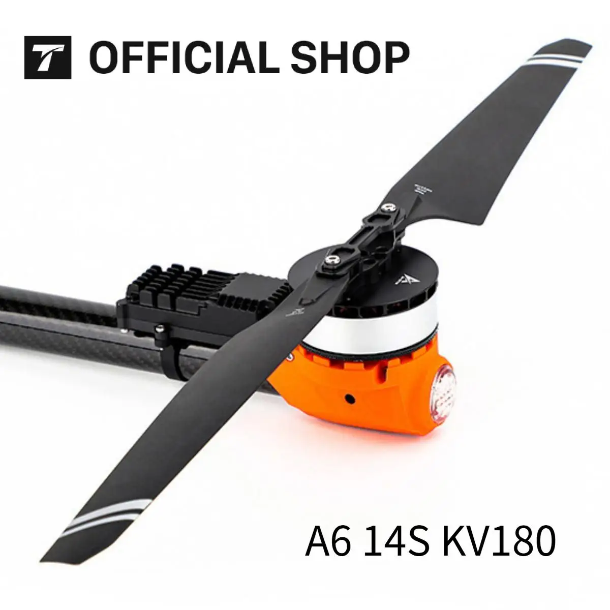 T-MOTOR A6 14S KV180 Brushless Motor Para Drone for for 5L Quadcopter or 10L Hexacopter Agricultural Drones DIY PARTS
T-MOTOR A6 14S KV180 Brushless Motor Para Drone for for 5L Quadcopter or 10L Hexacopter Agricultural Drones DIY PARTS