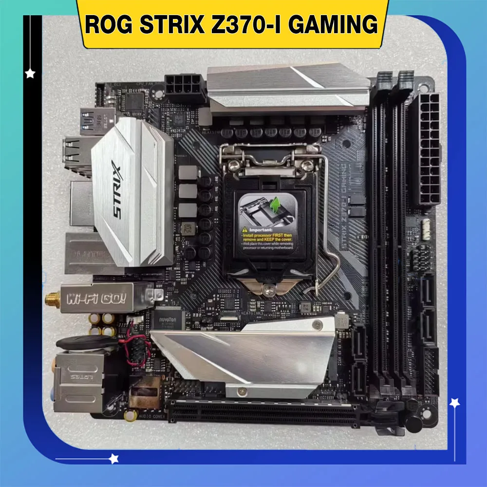 Для A-S-U-S ROG STRIX Z370-I GAMING настольная материнская плата DDR4 Z370 материнская плата
Для A-S-U-S ROG STRIX Z370-I GAMING настольная материнская плата DDR4 Z370 материнская плата