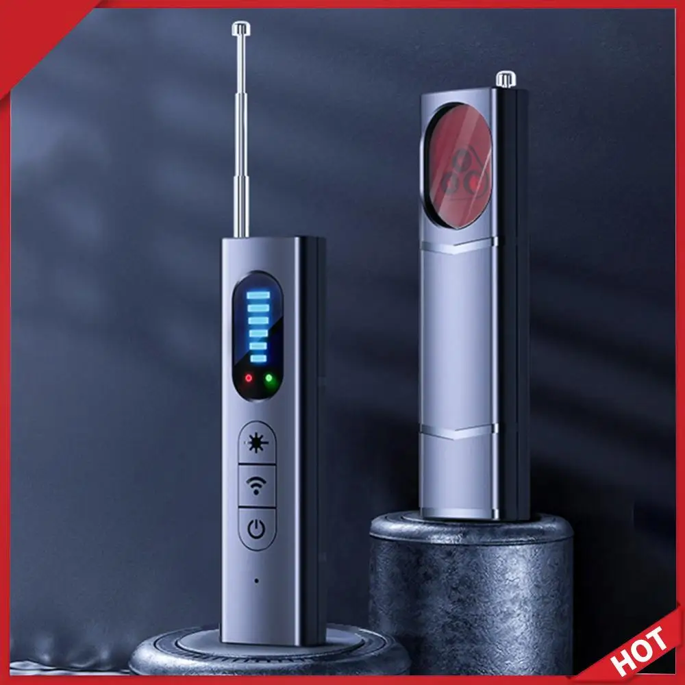 Wireless Camera Detectors 5 Levels Adjustable Sensitivity GPS Detector 25H Working Time Electronic Sweeper for Travel Hotel Car
Wireless Camera Detectors 5 Levels Adjustable Sensitivity GPS Detector 25H Working Time Electronic Sweeper for Travel Hotel Car